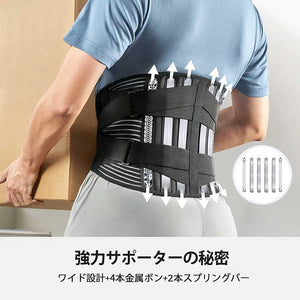 Back Supporter Belt - 安全靴 - ANZ Factory